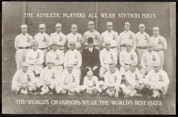 PC 1912 Stetson Hat Philadelphia Athletics